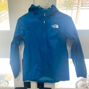 The North Face Girls Rain Jacket - deep blue NWOT sz 10/12 medium